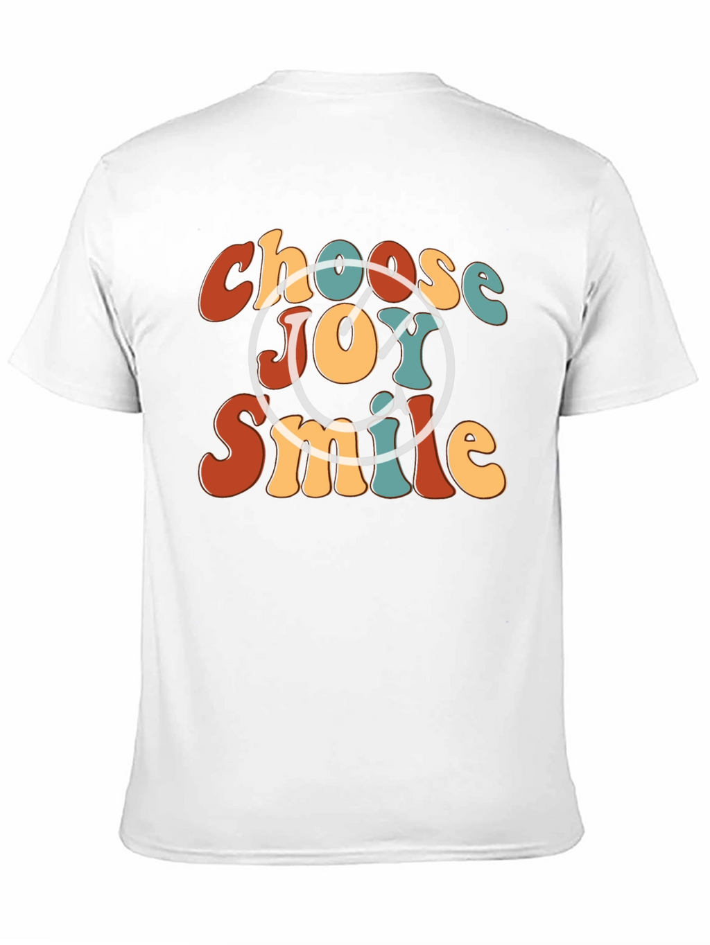 Choose Joy Smile Retro Graphic Tee