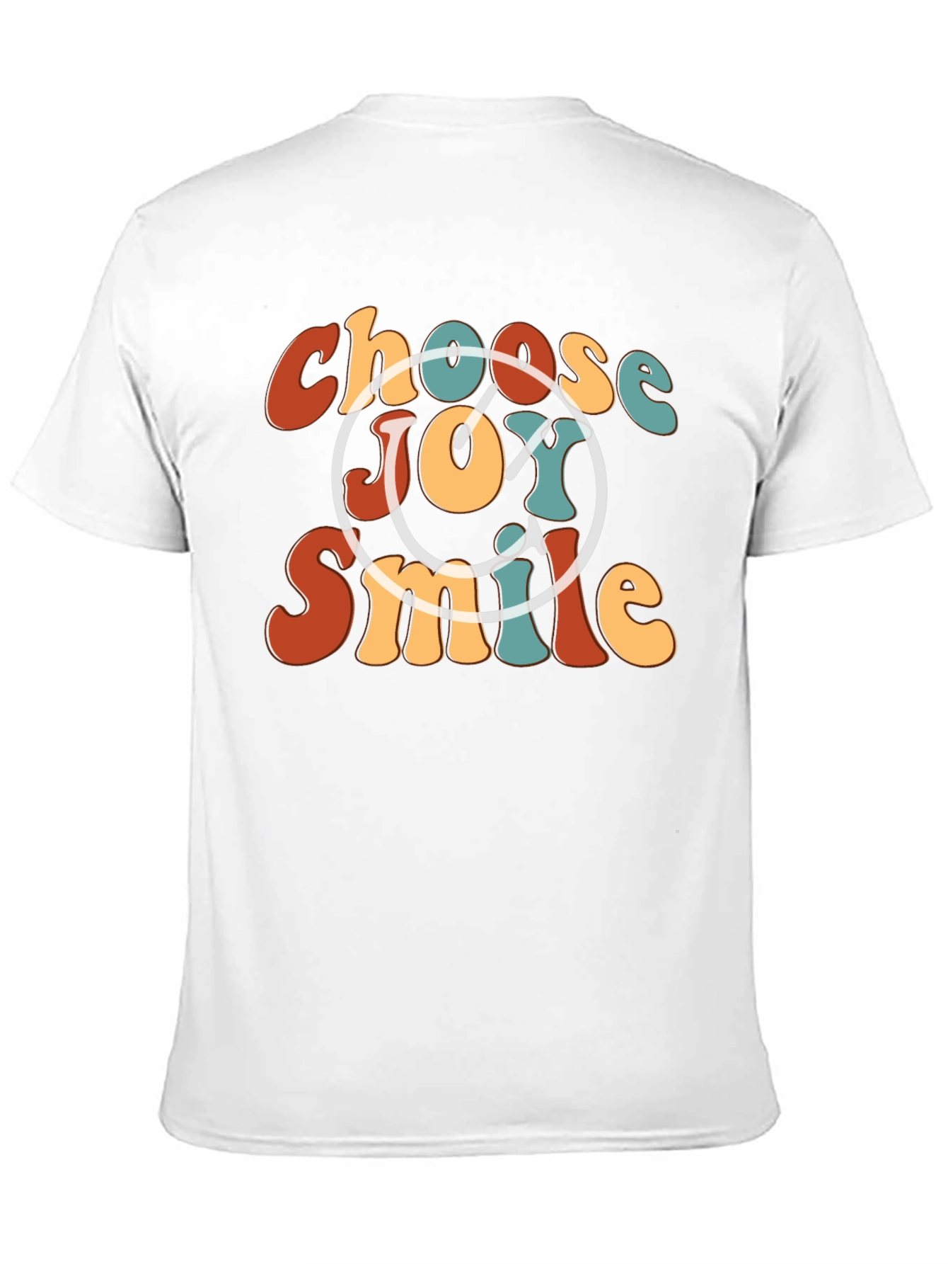 Choose Joy Smile Retro Graphic Tee