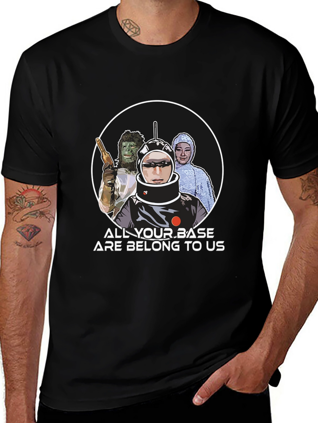 All Your Base Are Belong To Us T-Shirt