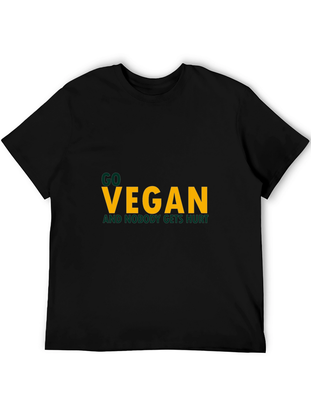Go Vegan T-Shirt - Cruelty-Free Fashion