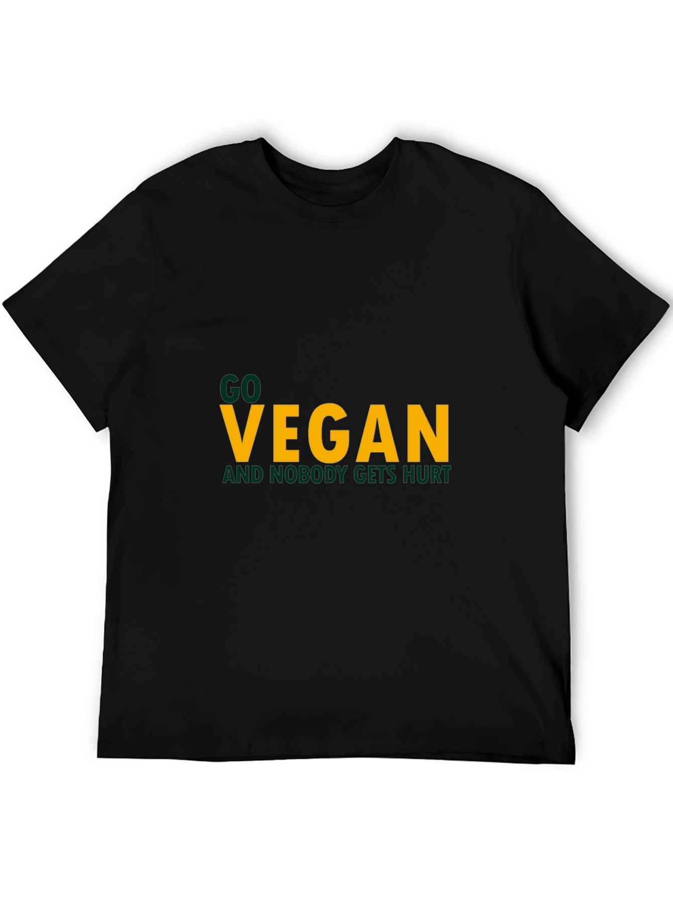 Go Vegan T-Shirt - Cruelty-Free Fashion