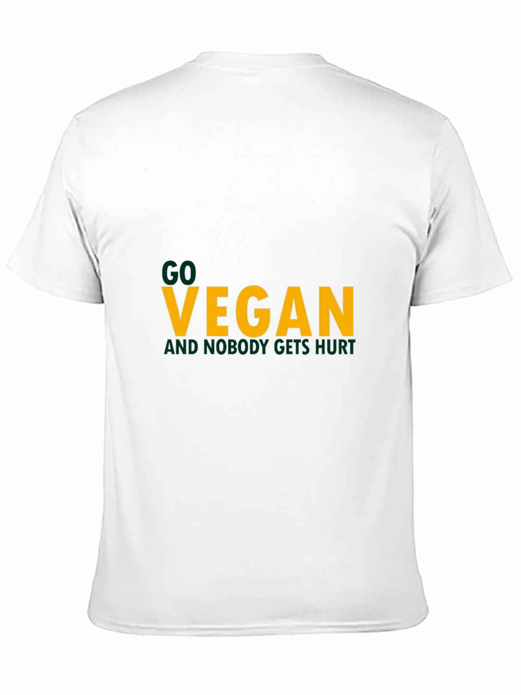 Go Vegan T-Shirt - Cruelty-Free Fashion