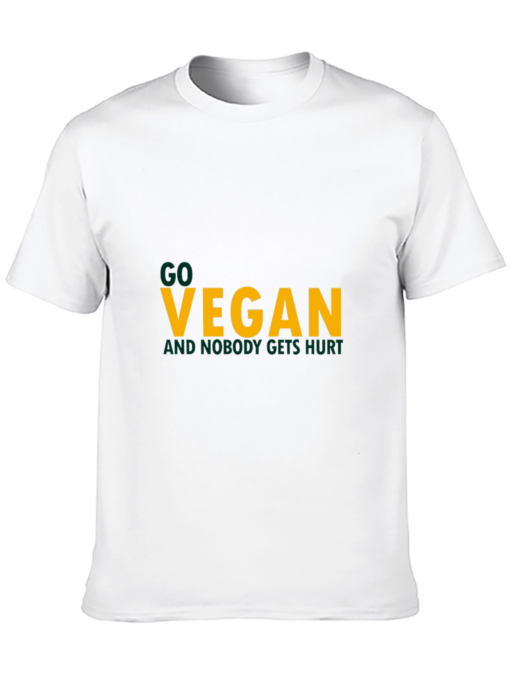 Go Vegan T-Shirt - Cruelty-Free Fashion