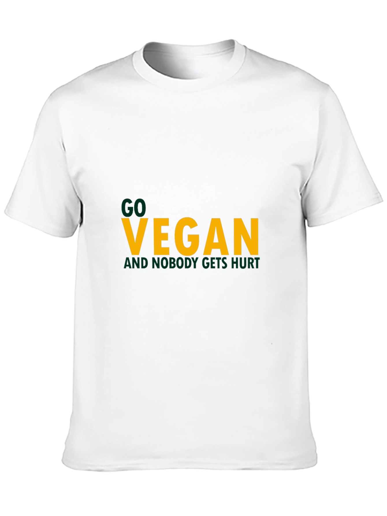 Go Vegan T-Shirt - Cruelty-Free Fashion