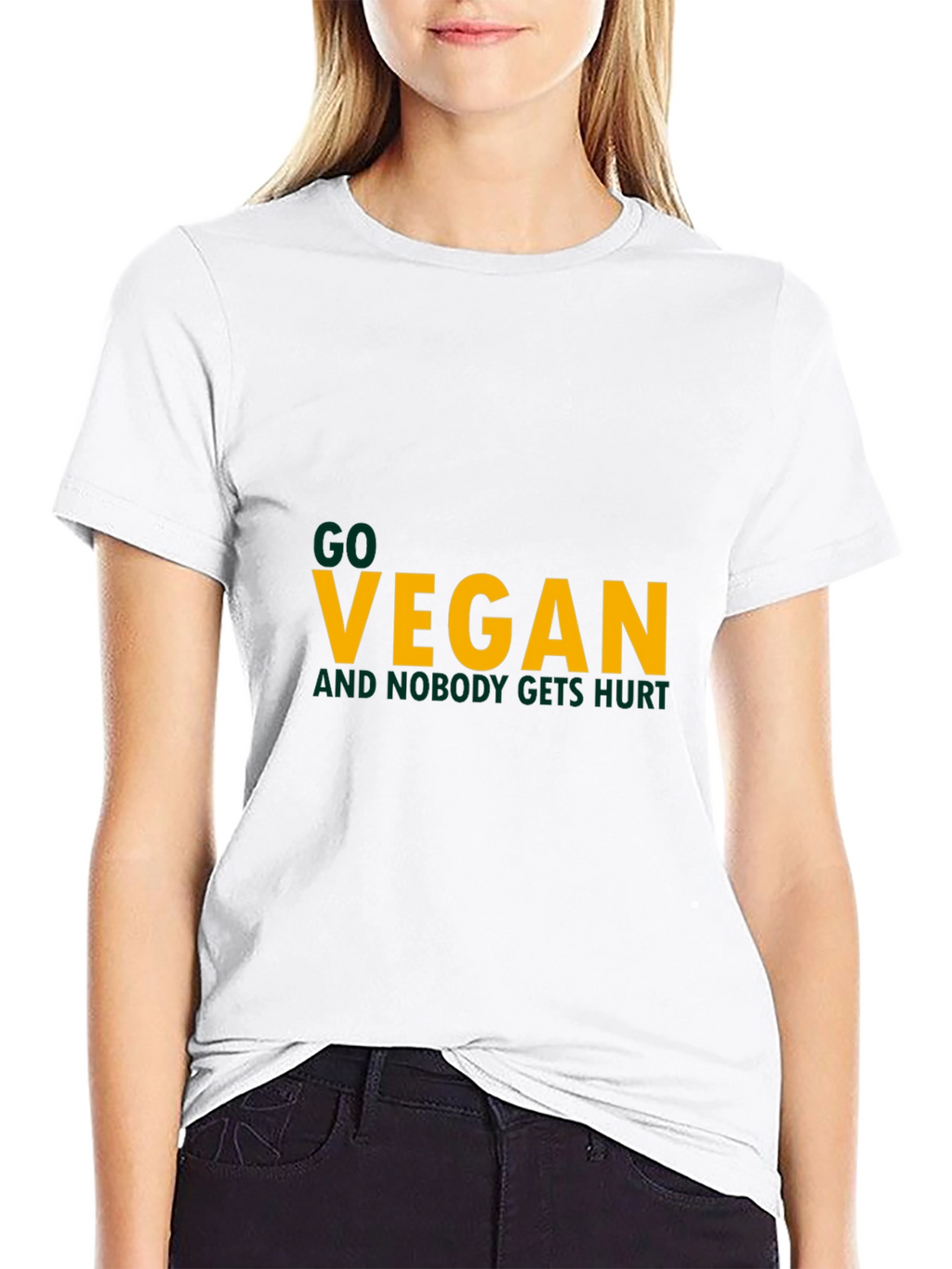 Go Vegan T-Shirt - Cruelty-Free Fashion