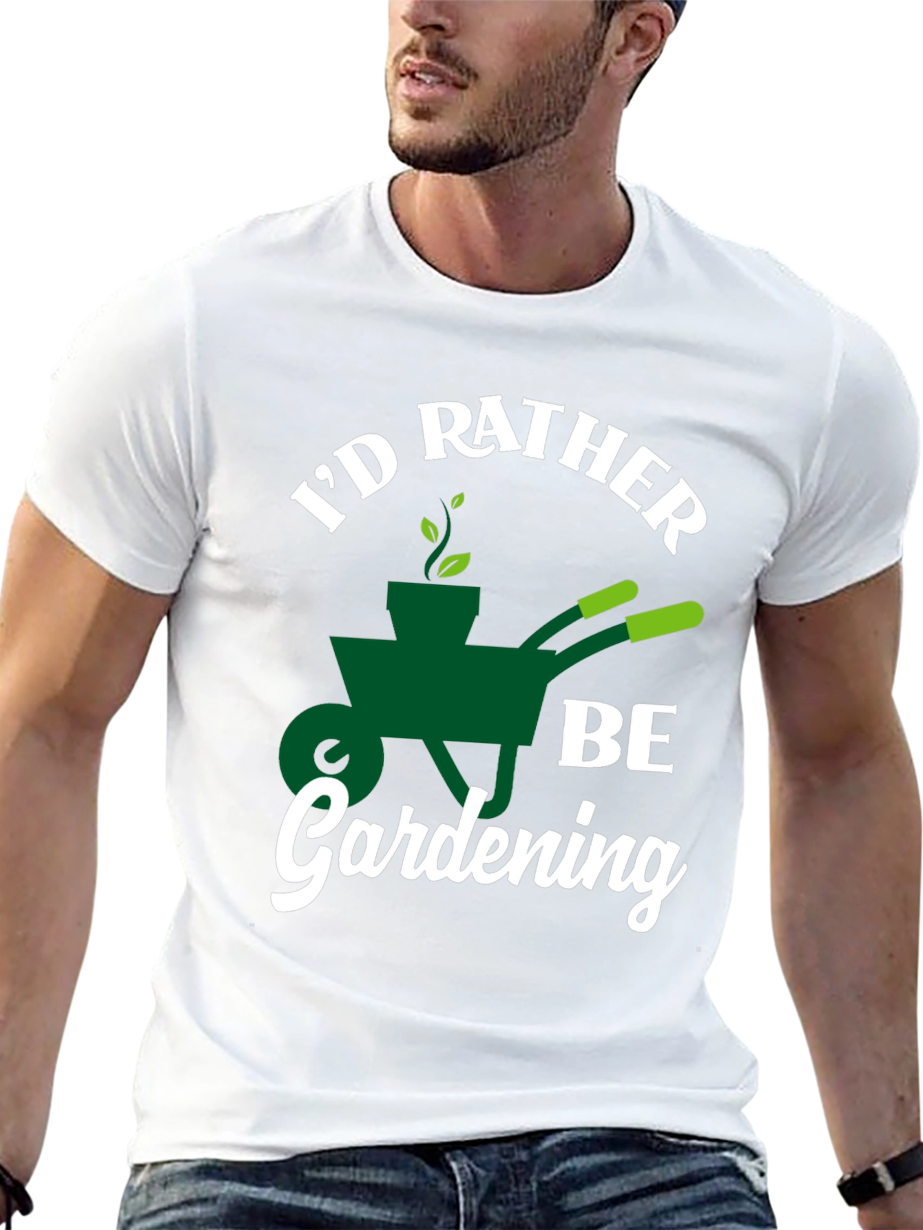 Id Rather Be Gardening T-Shirt