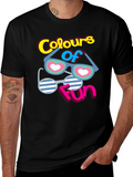 Fun Colours T-Shirt - Quirky Graphic Tee