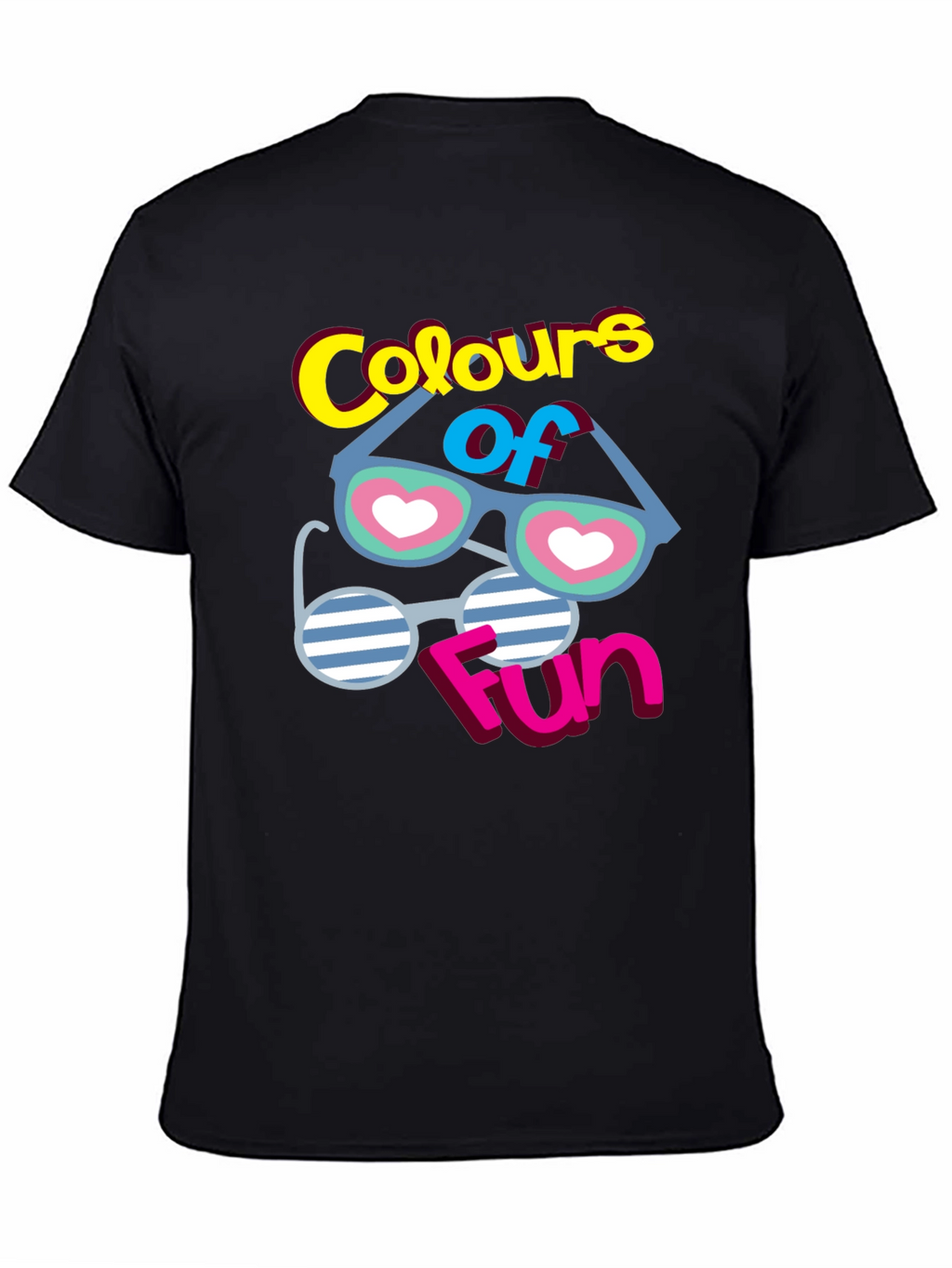 Fun Colours T-Shirt - Quirky Graphic Tee