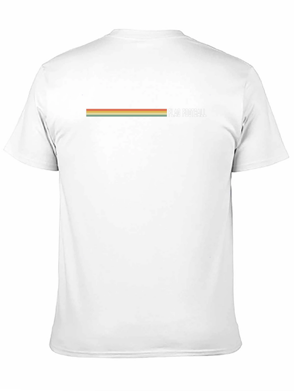 Retro Flag Football T-Shirt - Classic Design
