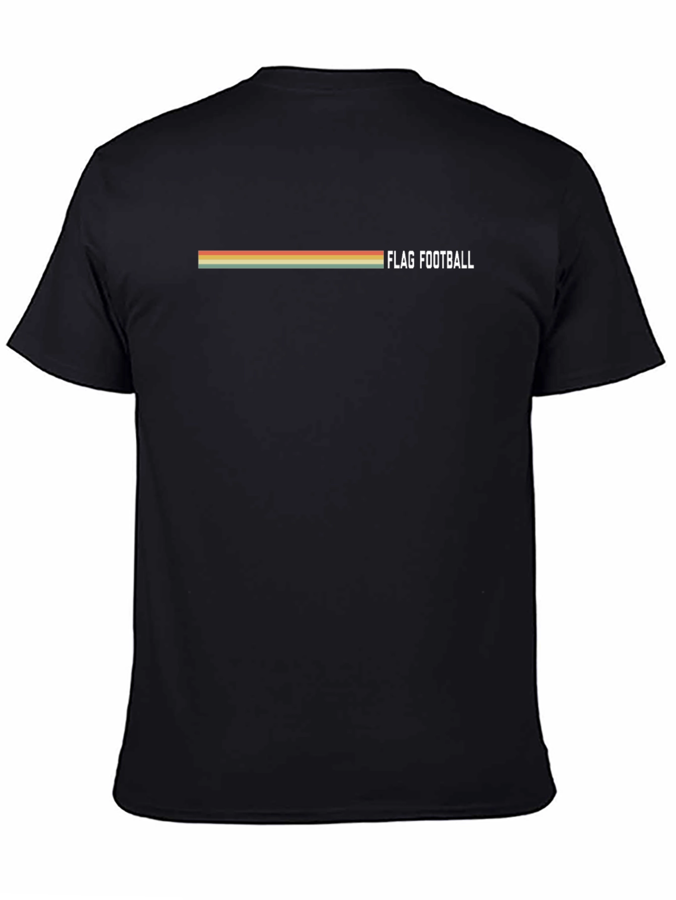 Retro Flag Football T-Shirt - Classic Design