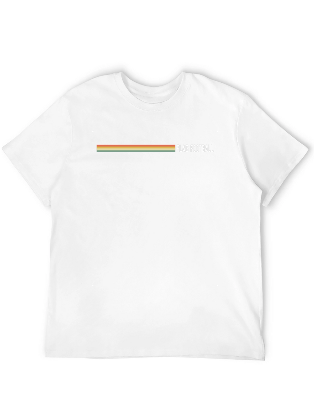 Retro Flag Football T-Shirt - Classic Design