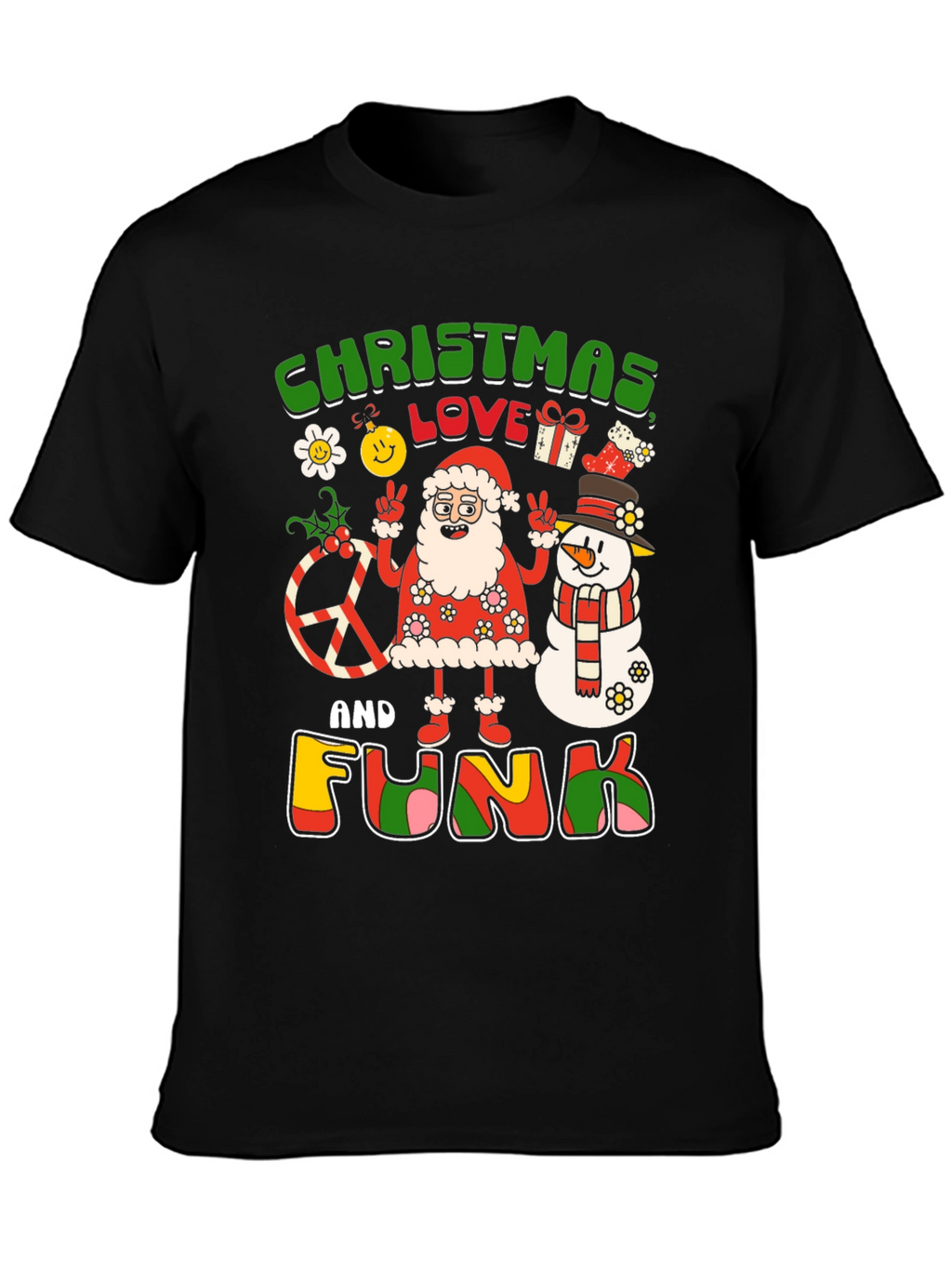Christmas Love and Funk T-Shirt