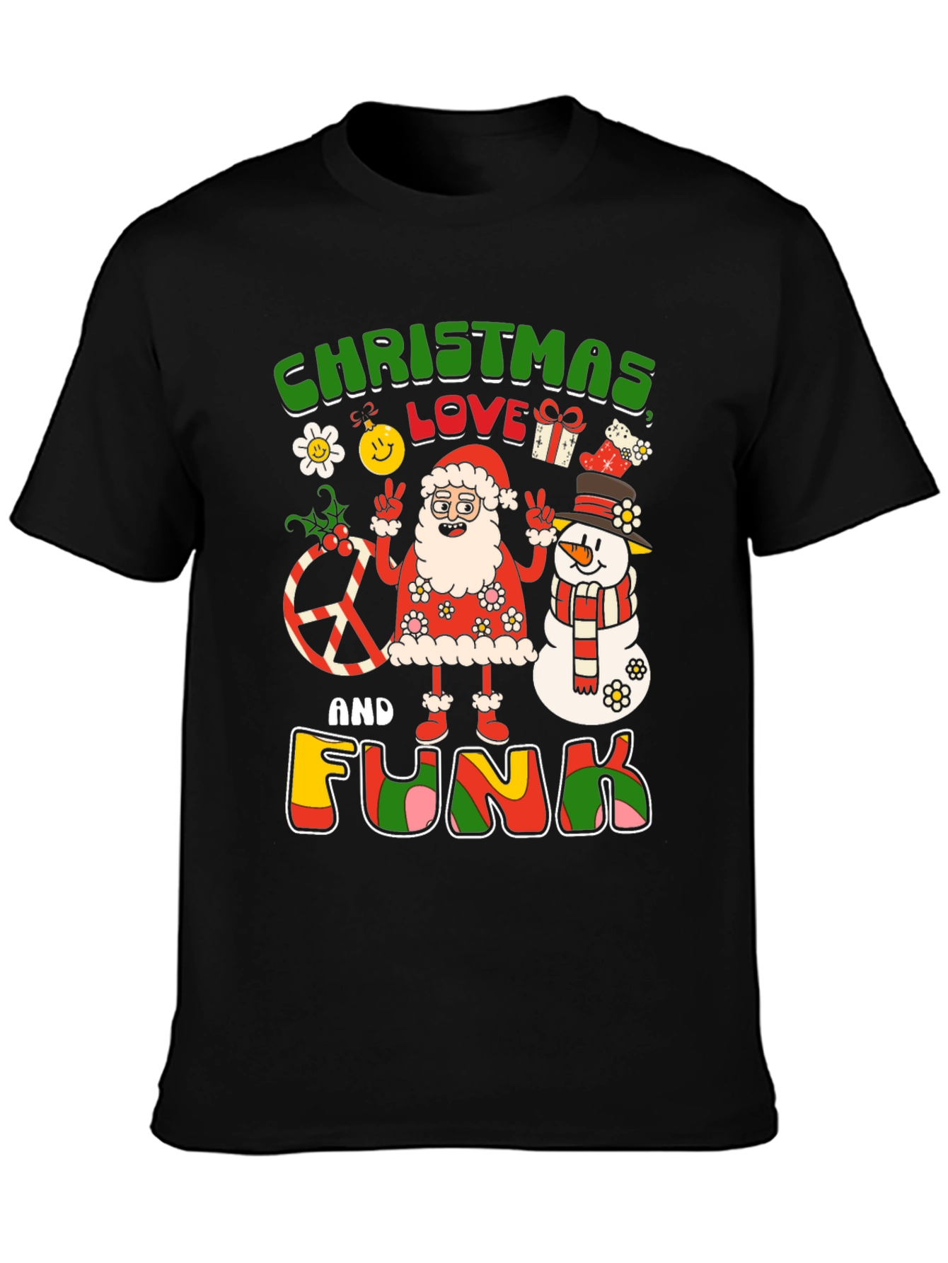 Christmas Love and Funk T-Shirt
