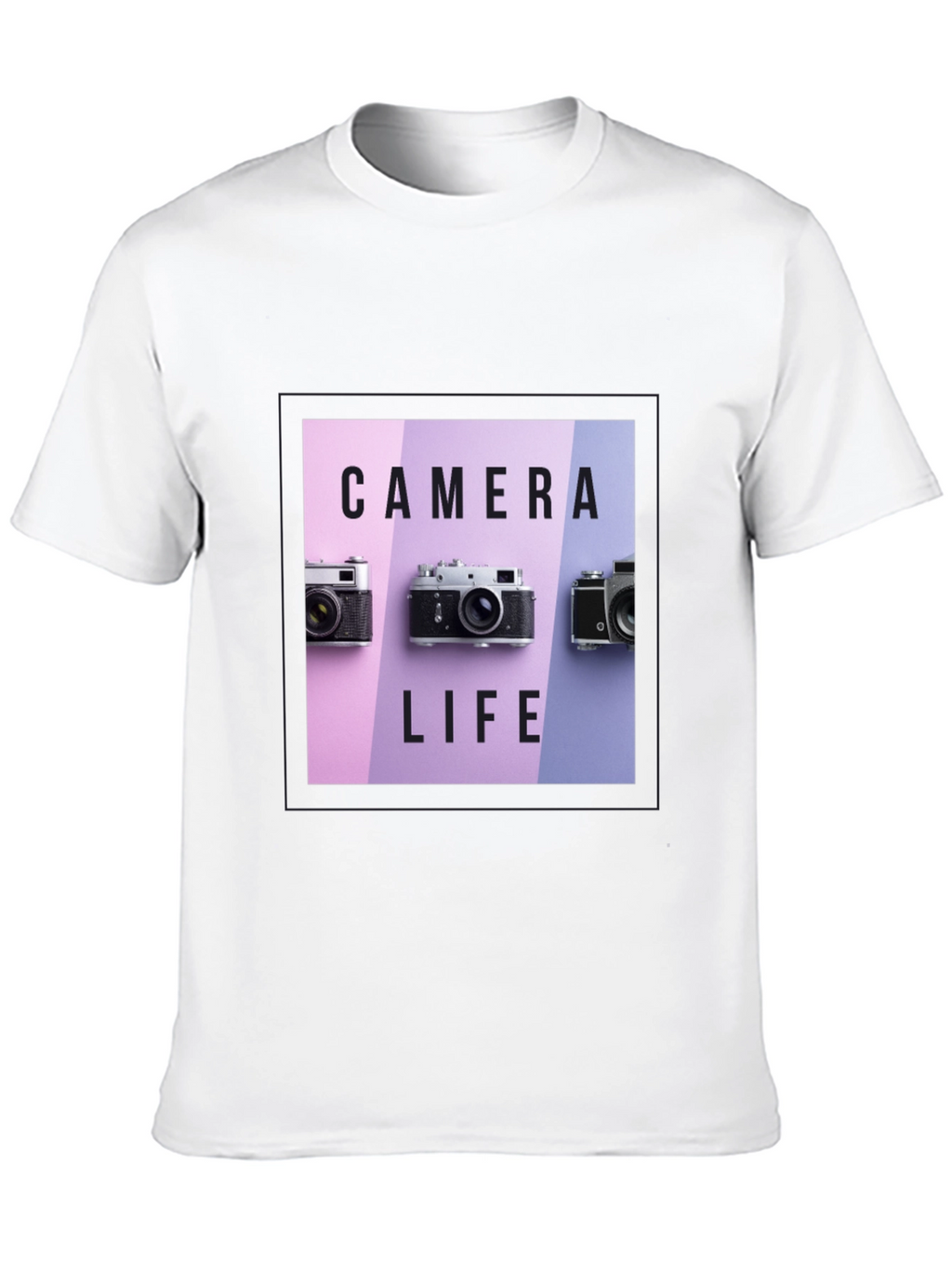 Camera Life T-Shirt - Trendy Graphic Tee