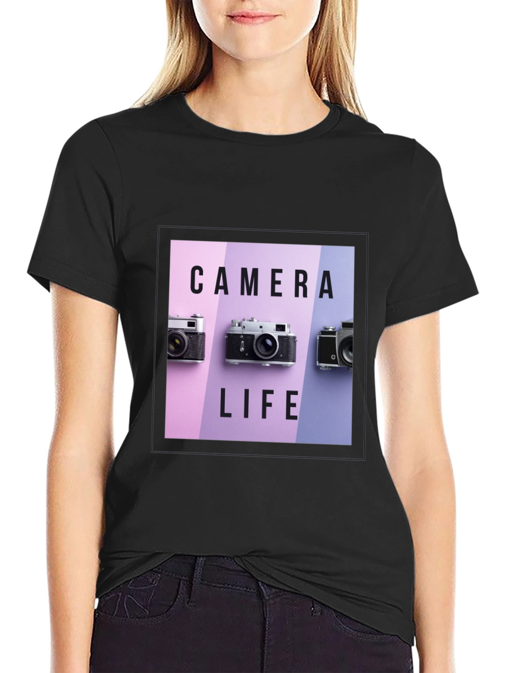Camera Life T-Shirt - Trendy Graphic Tee