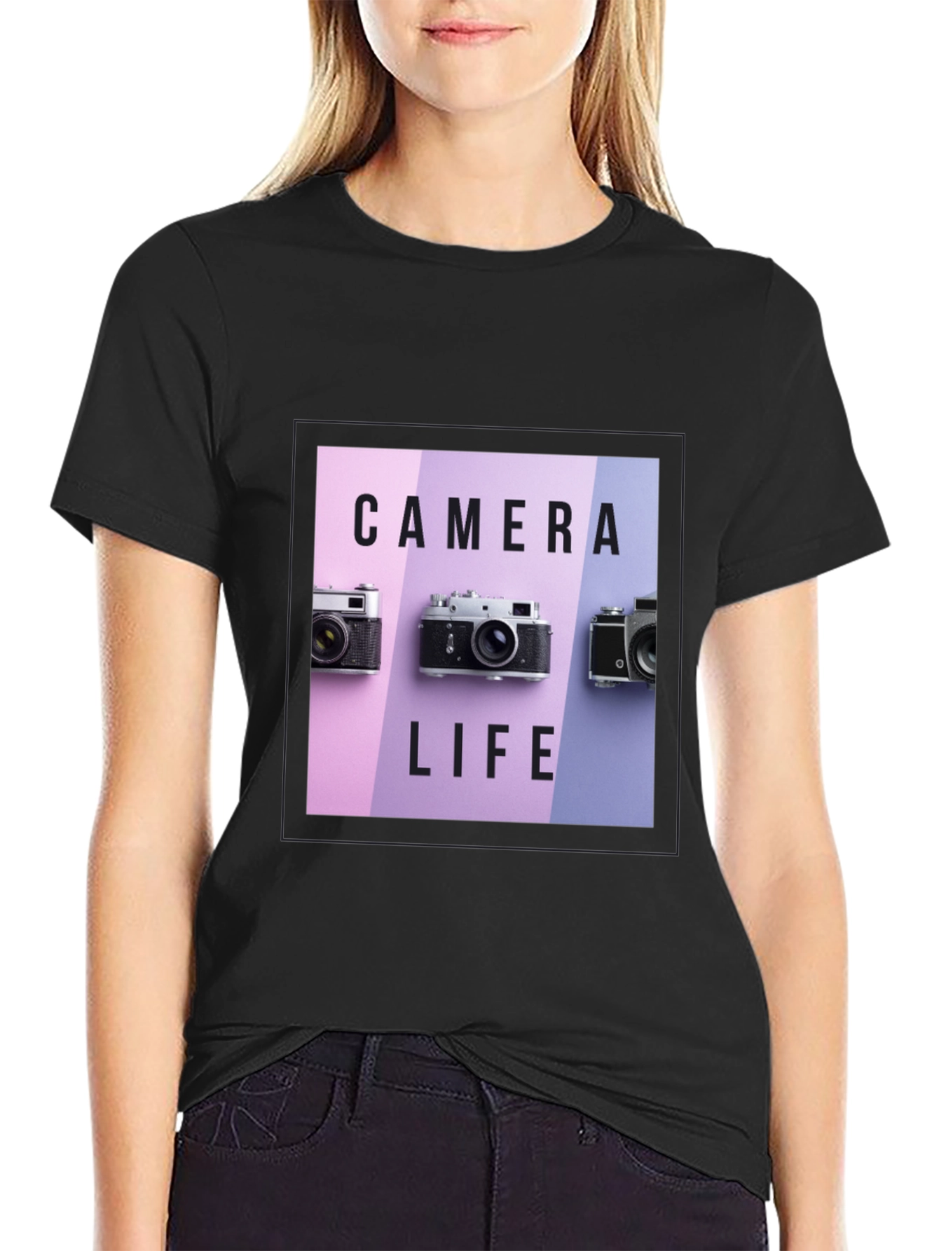 Camera Life T-Shirt - Trendy Graphic Tee