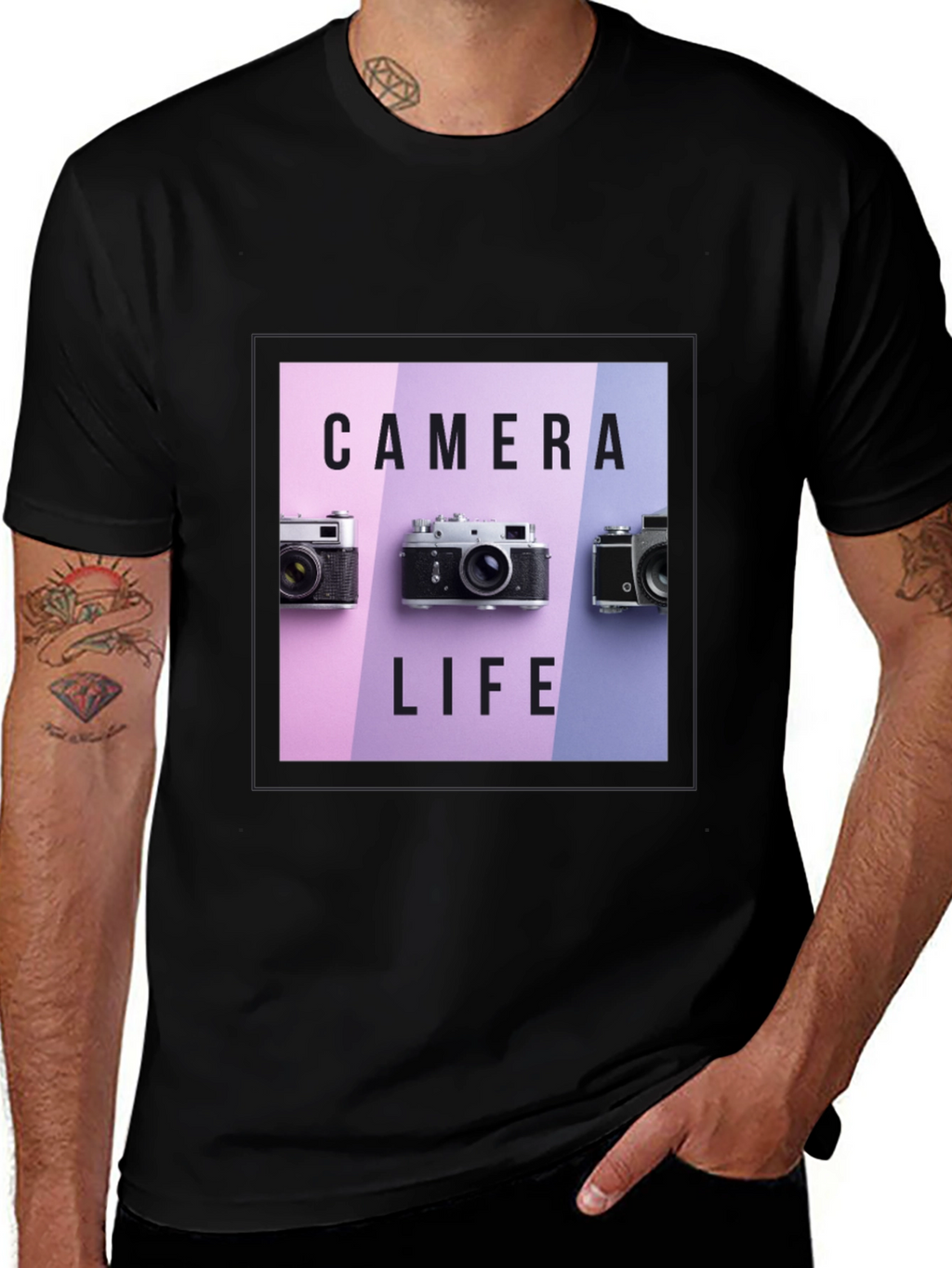 Camera Life T-Shirt - Trendy Graphic Tee