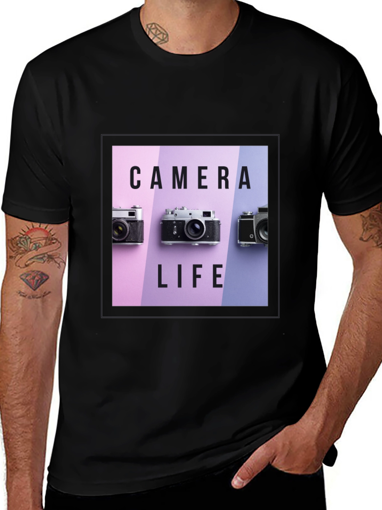 Camera Life T-Shirt - Trendy Graphic Tee