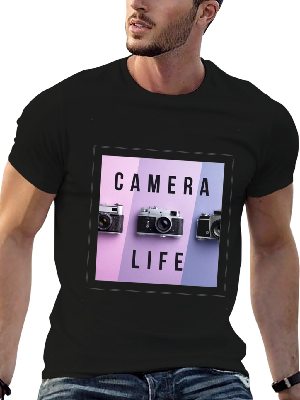 Camera Life T-Shirt - Trendy Graphic Tee