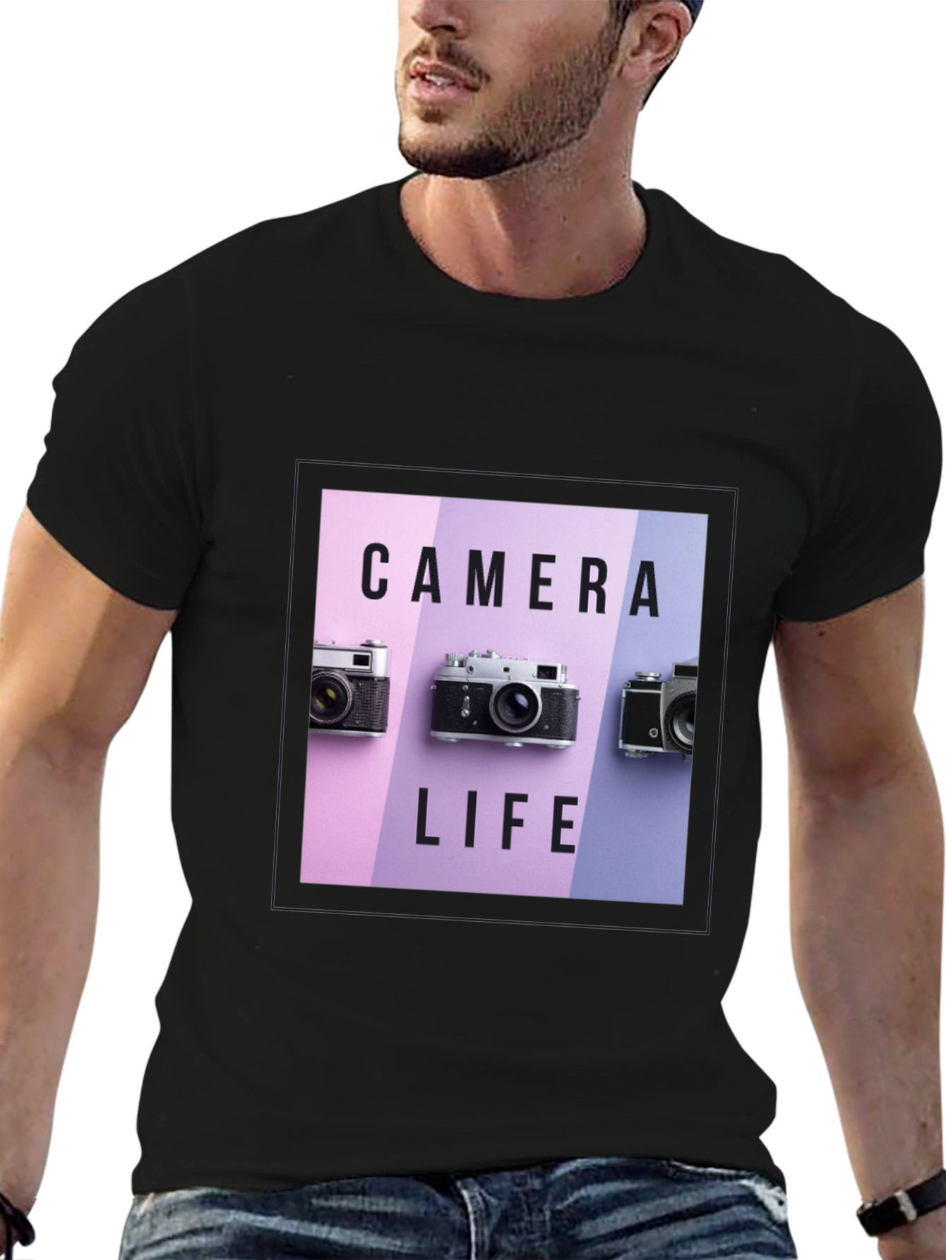 Camera Life T-Shirt - Trendy Graphic Tee