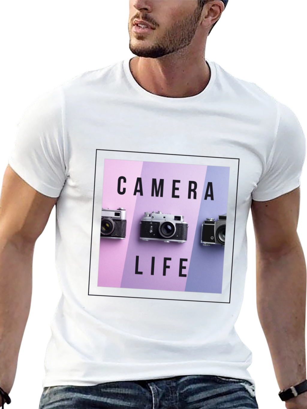 Camera Life T-Shirt - Trendy Graphic Tee