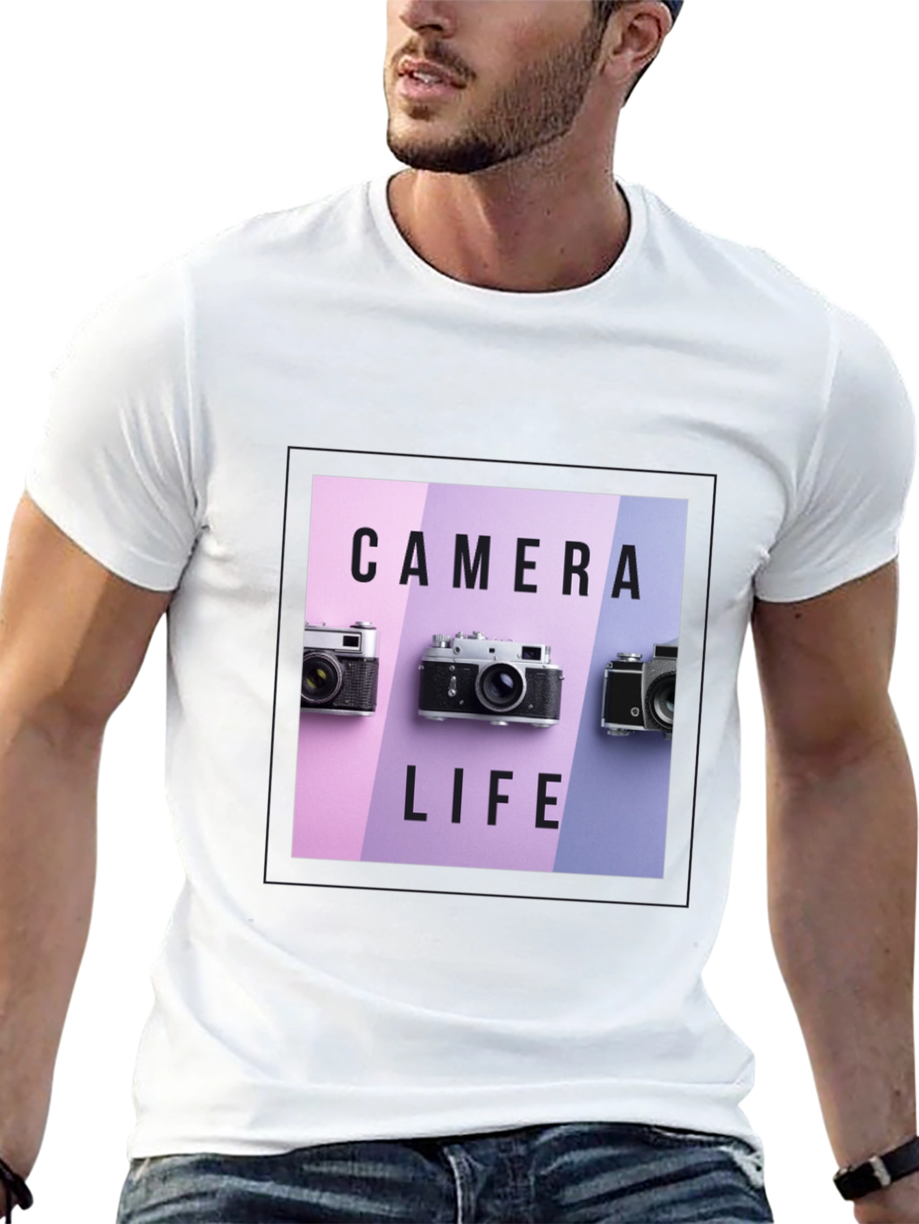 Camera Life T-Shirt - Trendy Graphic Tee
