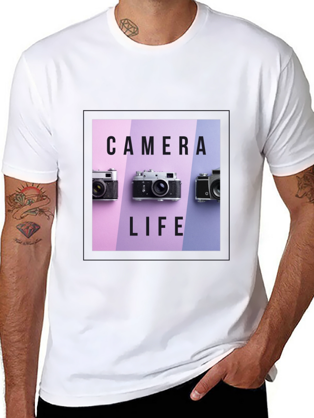 Camera Life T-Shirt - Trendy Graphic Tee