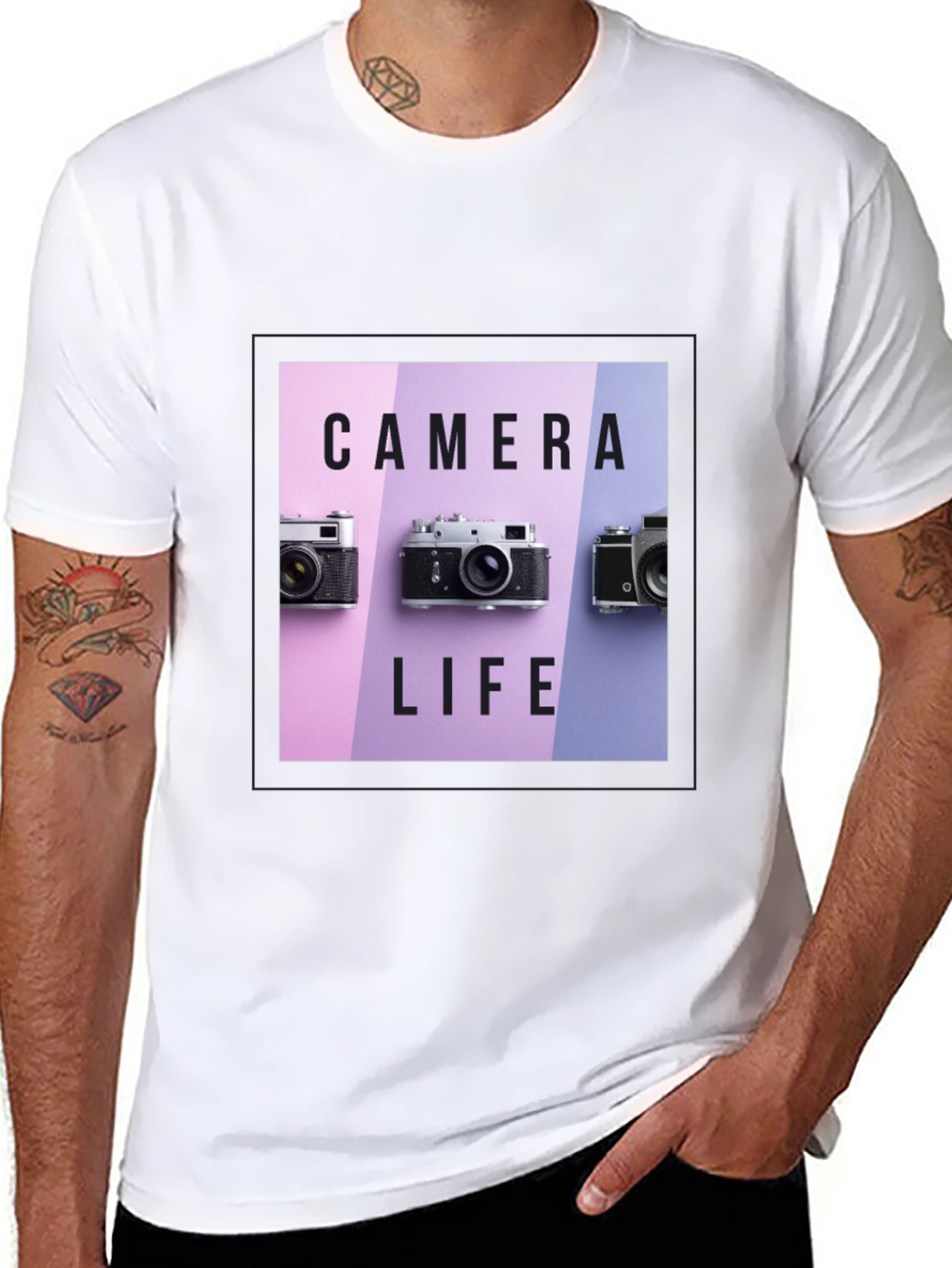 Camera Life T-Shirt - Trendy Graphic Tee