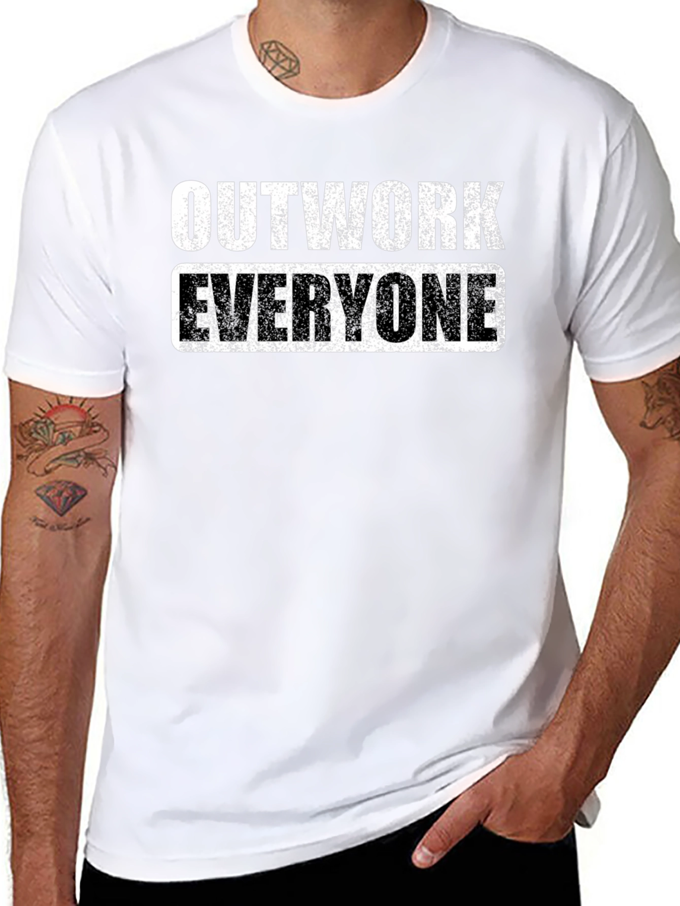 Outwork Everyone Graphic Tee - Black