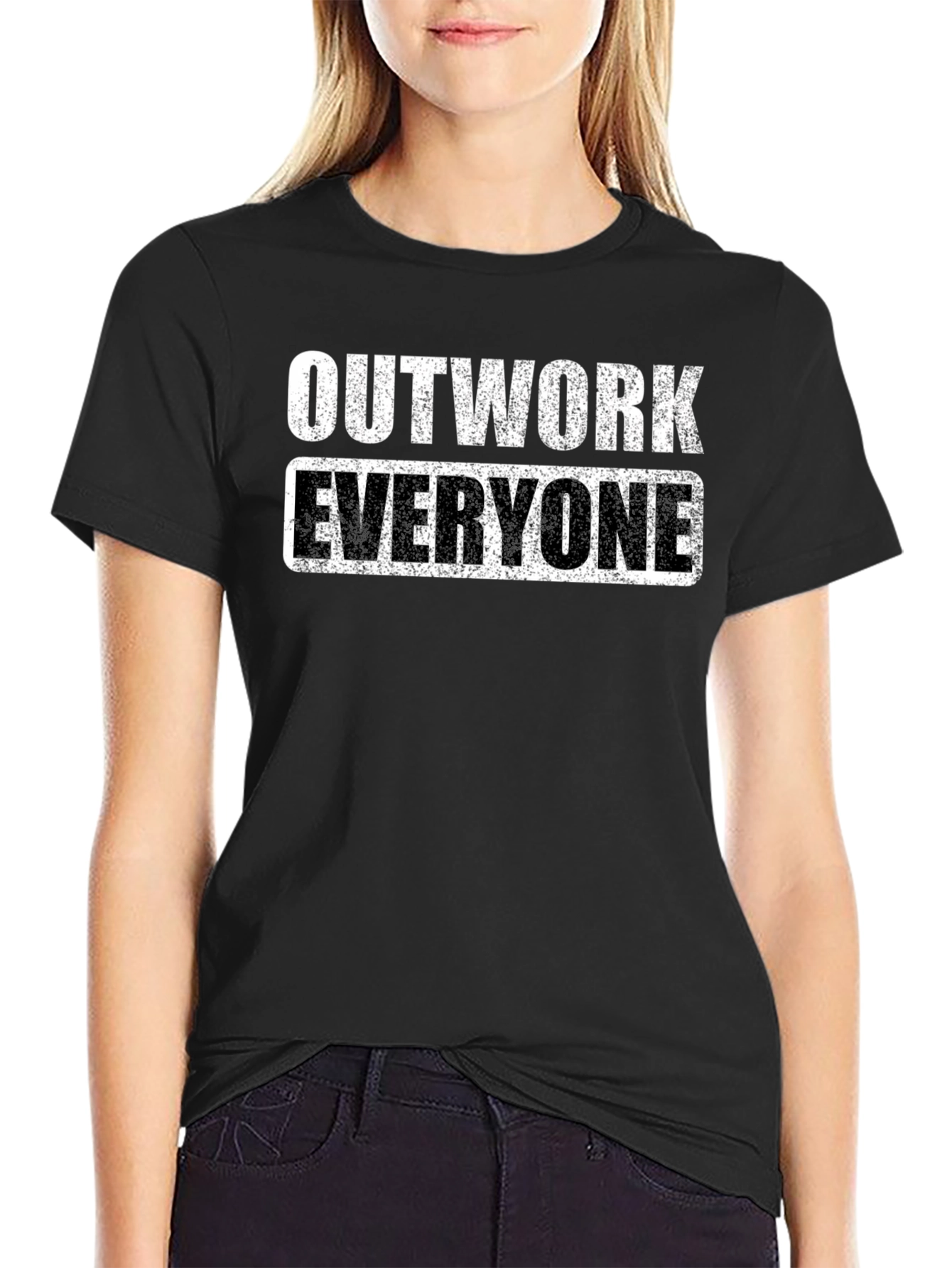Outwork Everyone Graphic Tee - Black