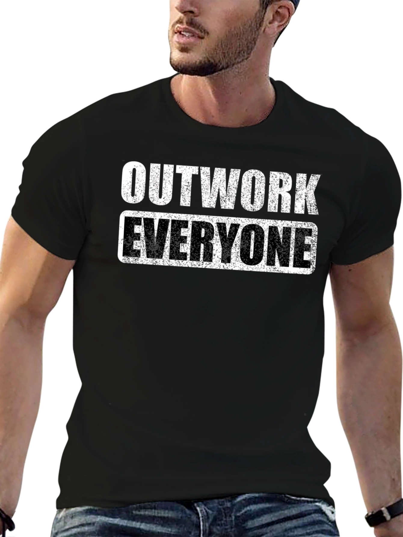 Outwork Everyone Graphic Tee - Black