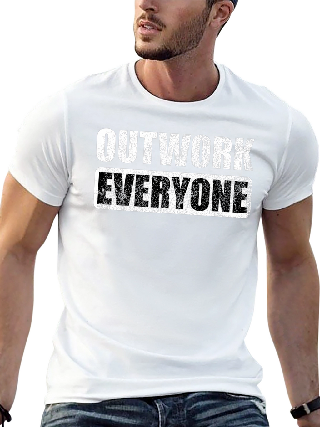 Outwork Everyone Graphic Tee - Black