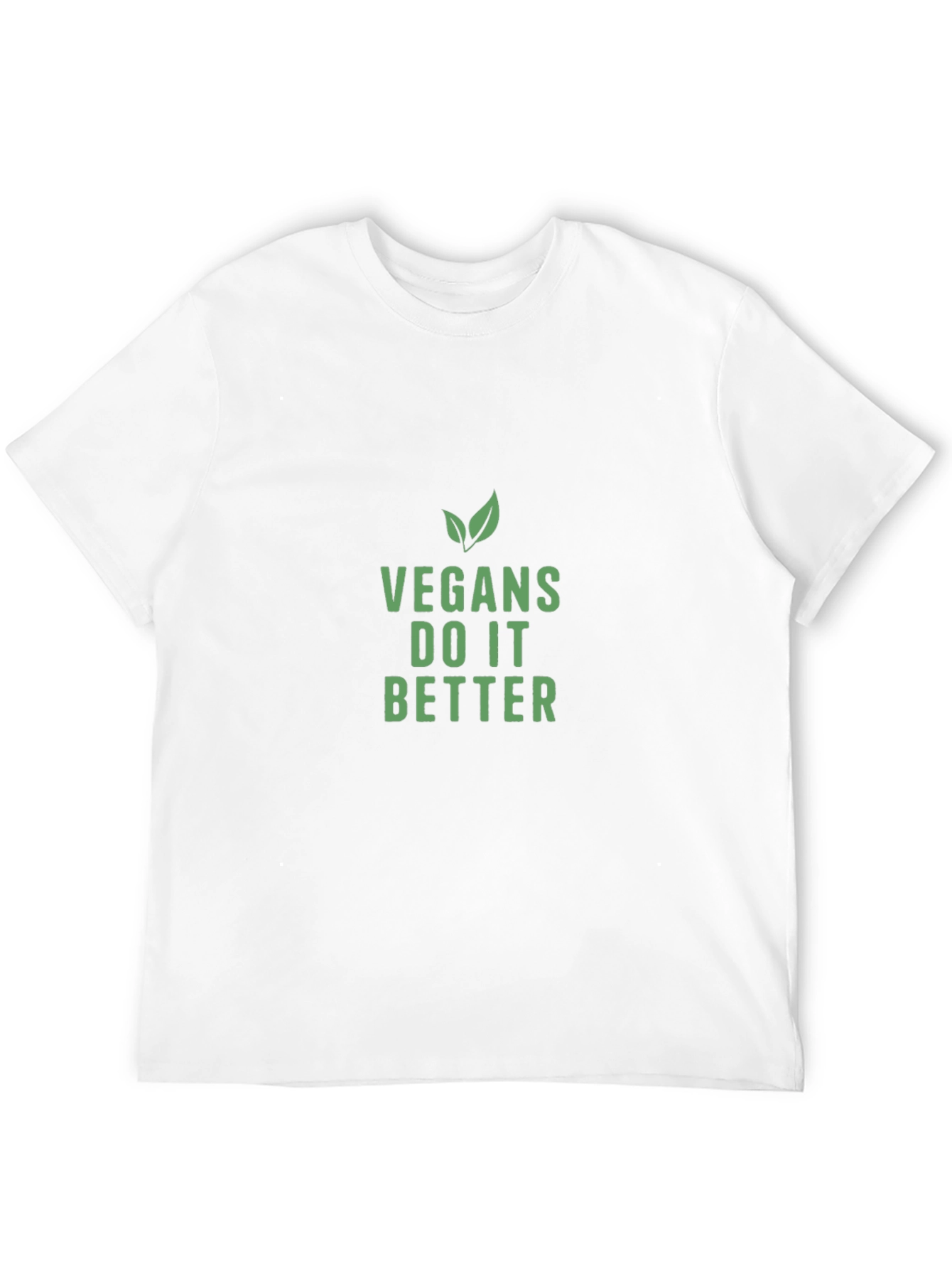 Vegan Slogan T-Shirt - Vegans Do It Better!