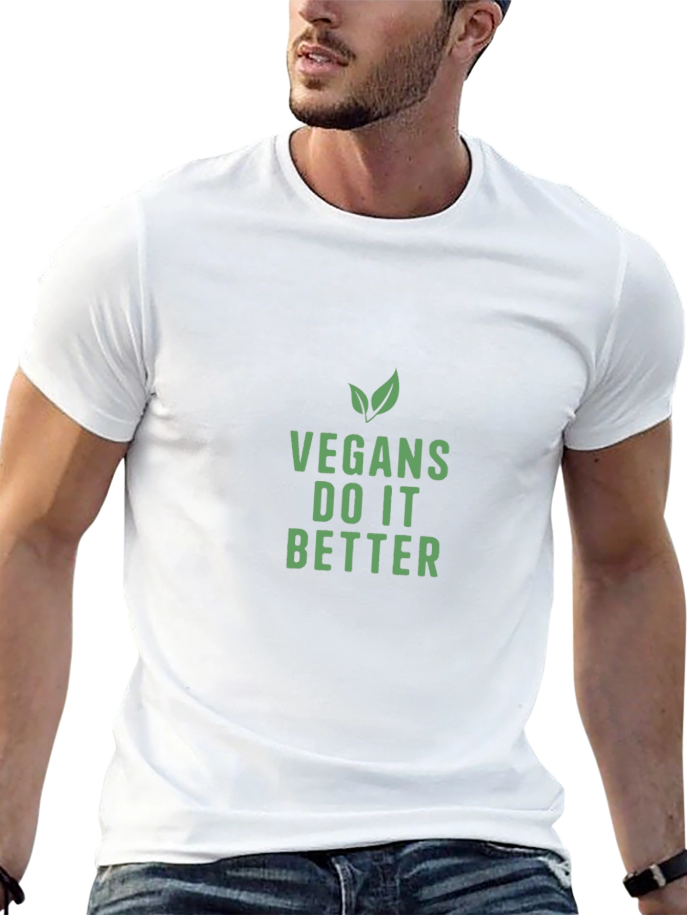 Vegan Slogan T-Shirt - Vegans Do It Better!