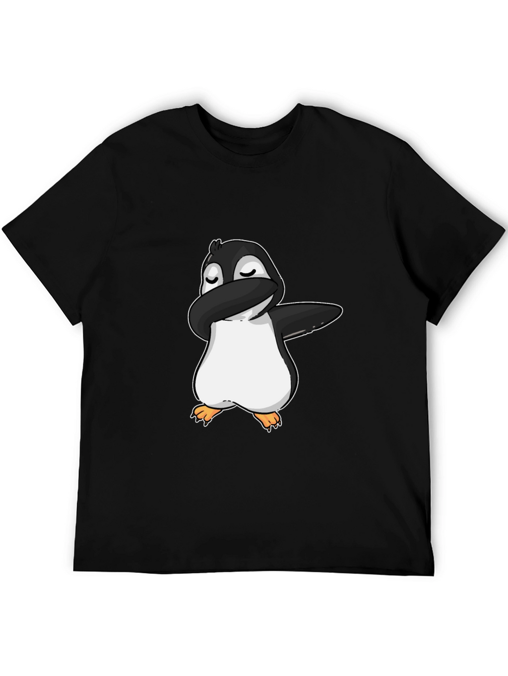 Dabbing Penguin Graphic T-Shirt
