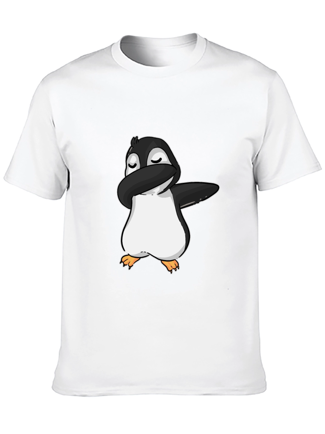 Dabbing Penguin Graphic T-Shirt