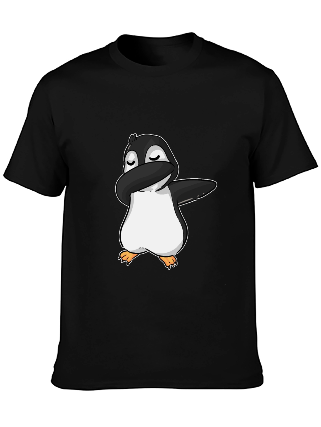 Dabbing Penguin Graphic T-Shirt
