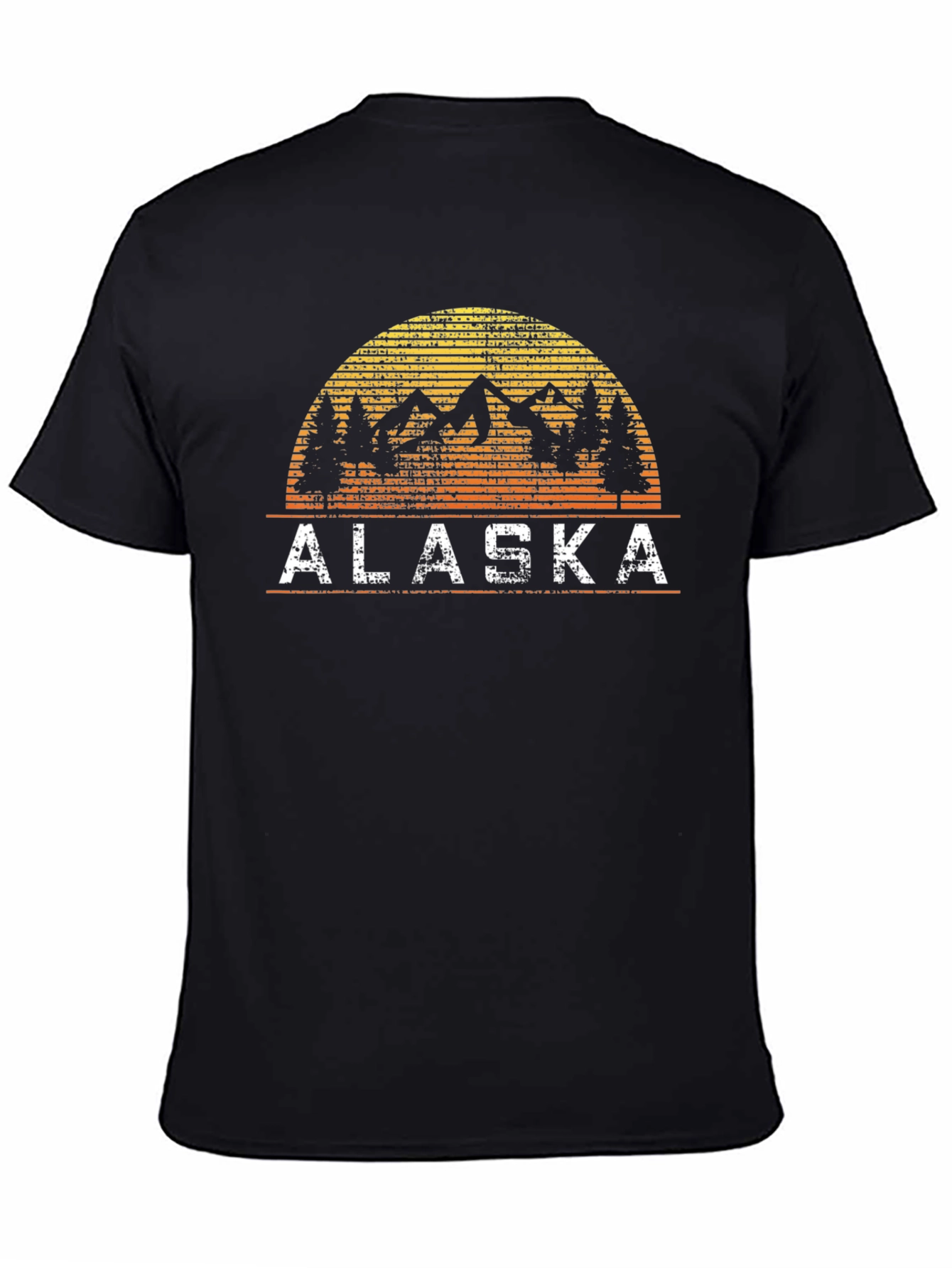 Alaska Vintage T-Shirt - Mountain Graphic Tee