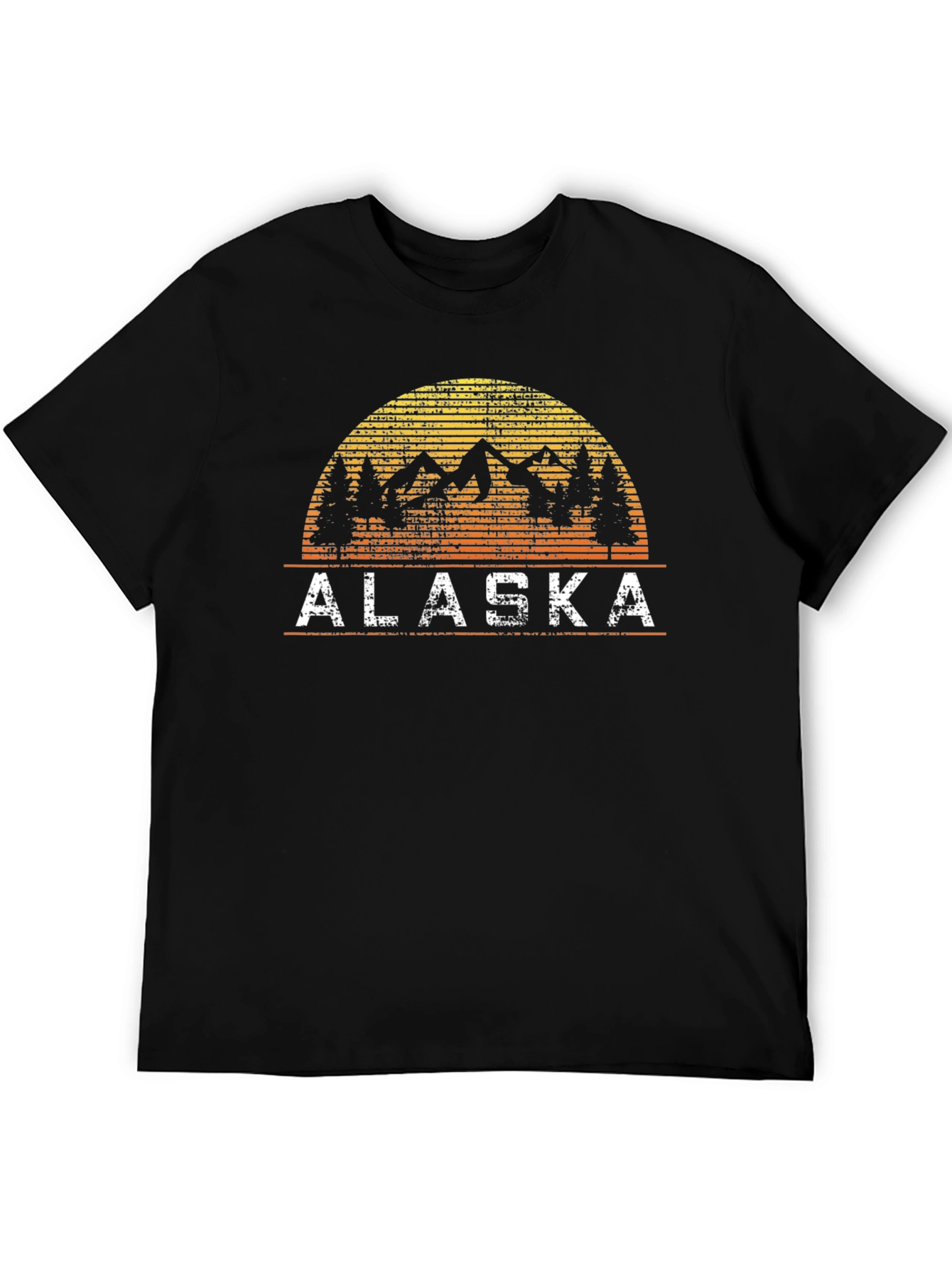 Alaska Vintage T-Shirt - Mountain Graphic Tee