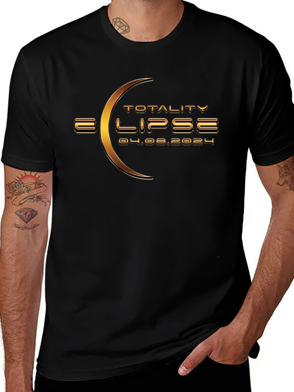 Total Eclipse 2024 T-Shirt Event Souvenir