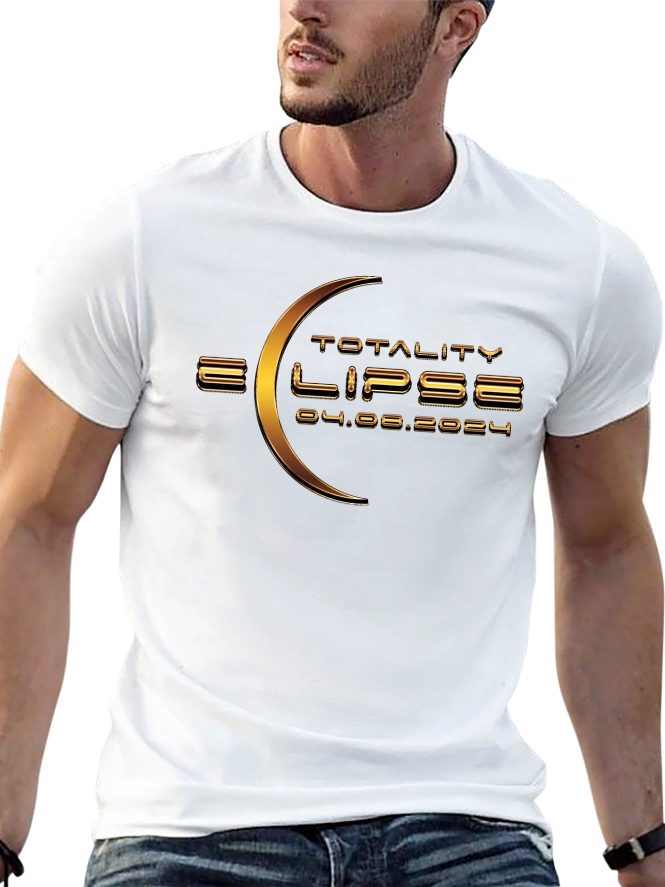 Total Eclipse 2024 T-Shirt Event Souvenir
