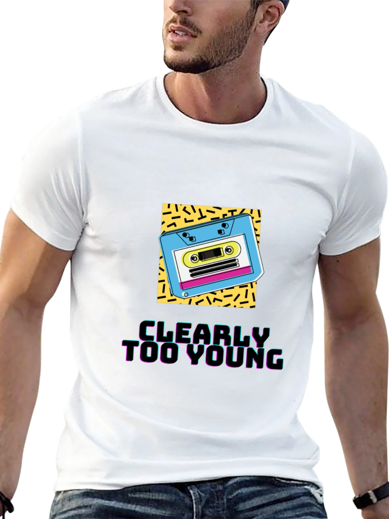 Clearly Too Young Graphic Tee