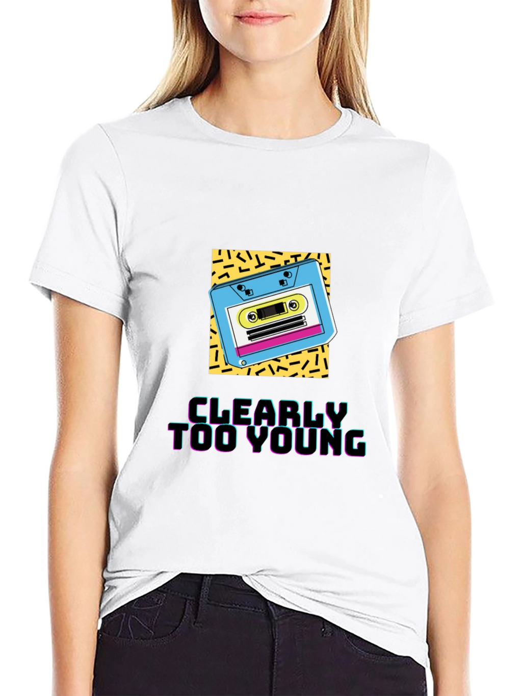 Clearly Too Young Graphic Tee