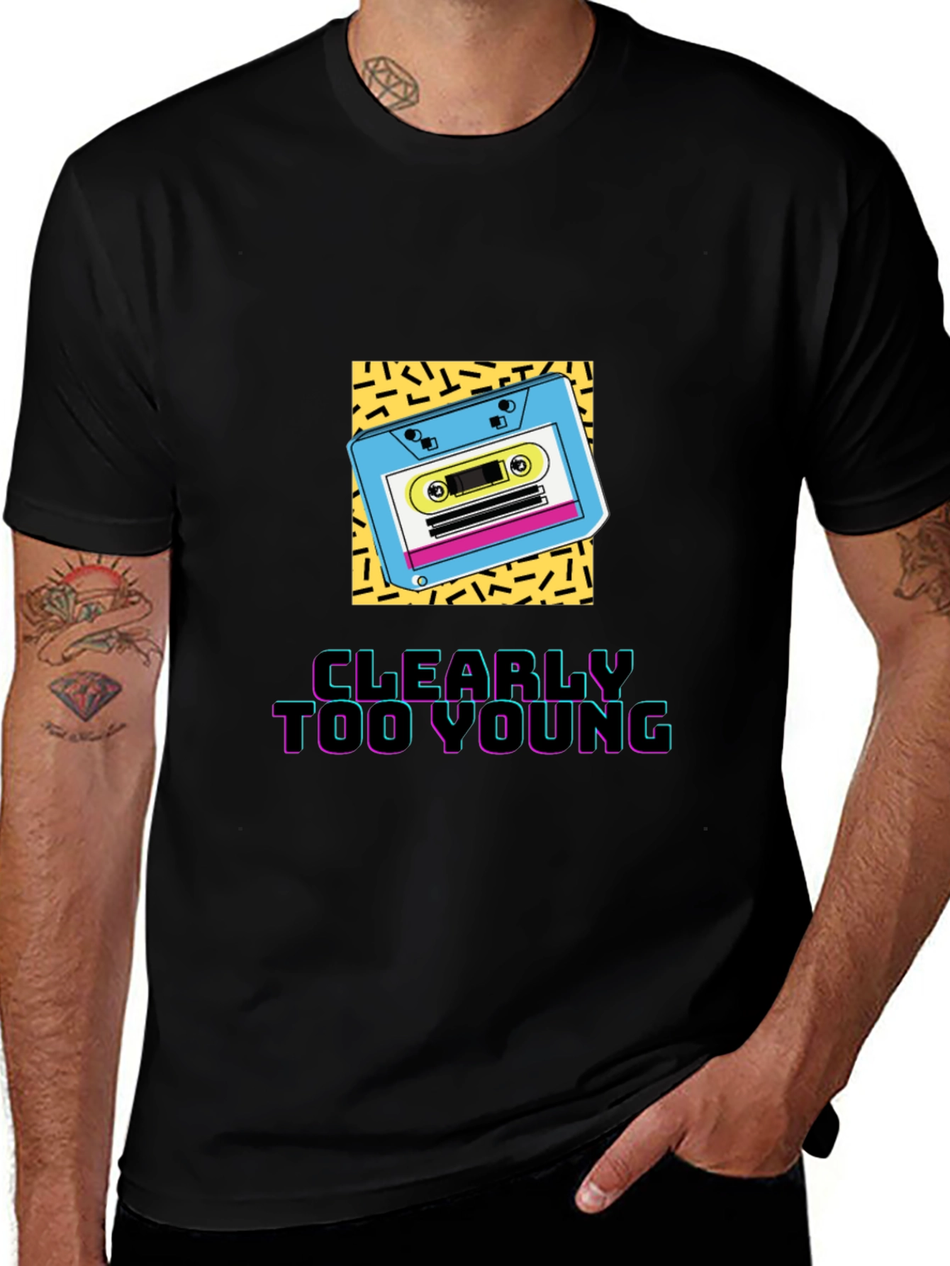 Clearly Too Young Graphic Tee