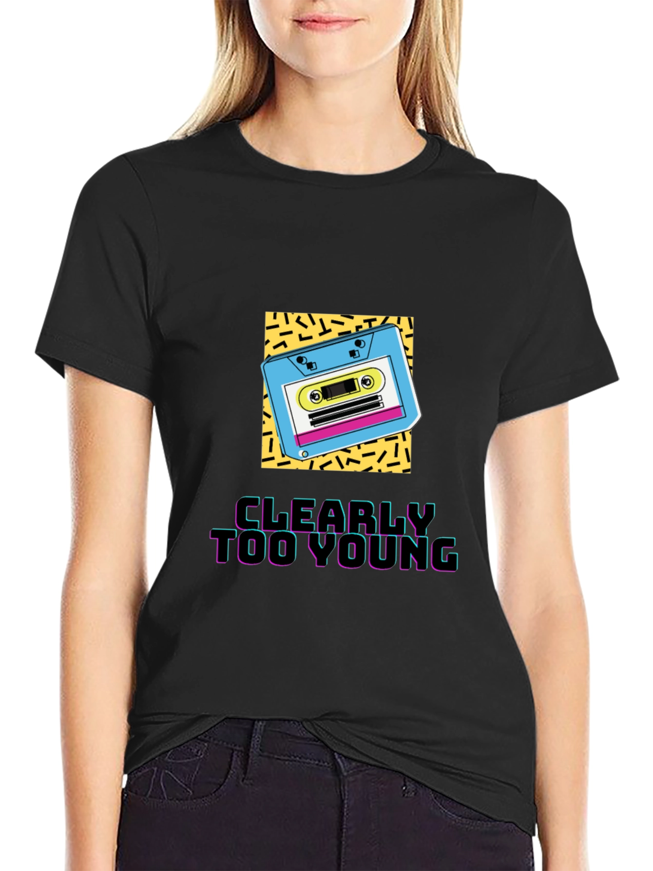 Clearly Too Young Graphic Tee