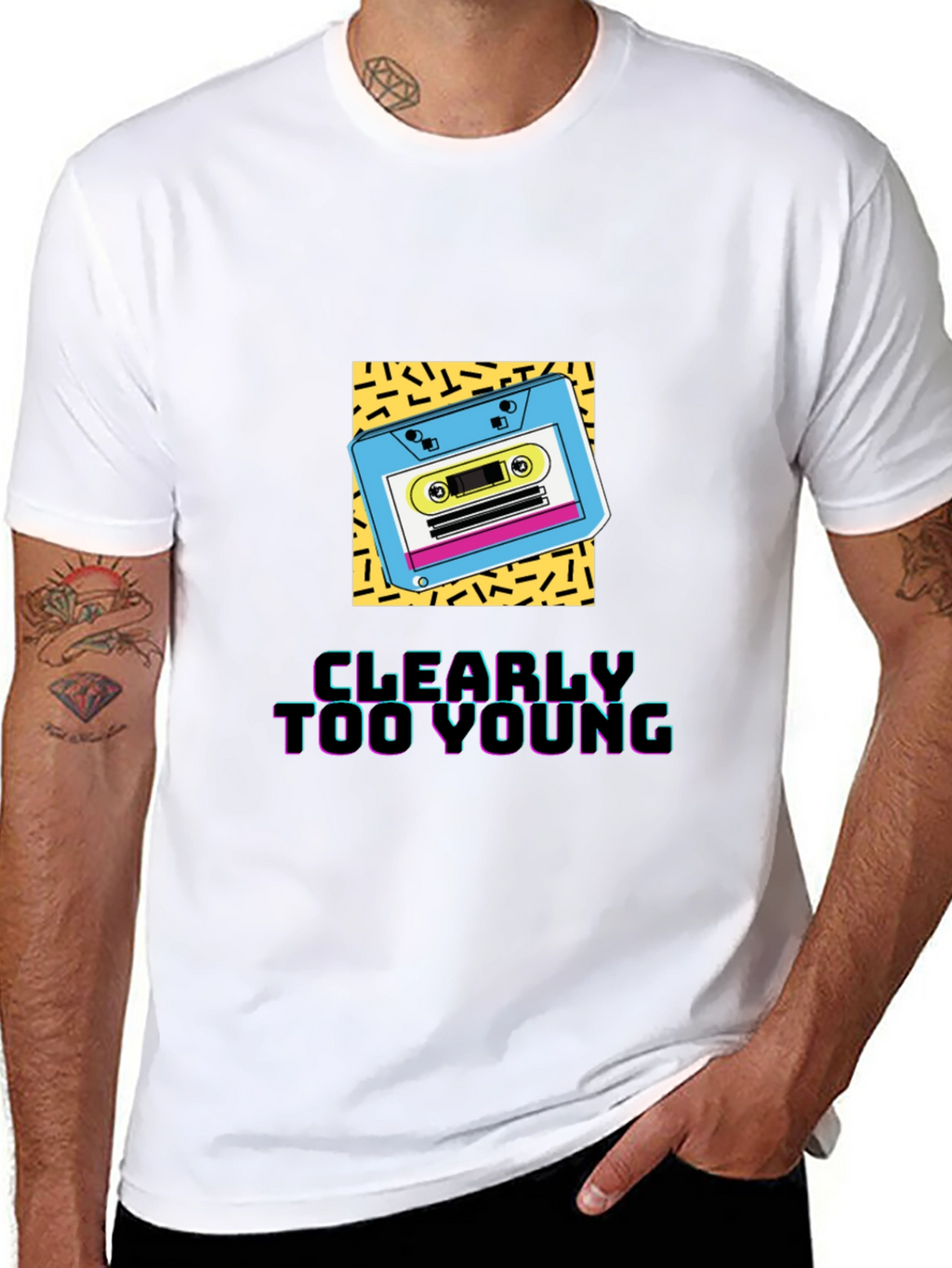 Clearly Too Young Graphic Tee