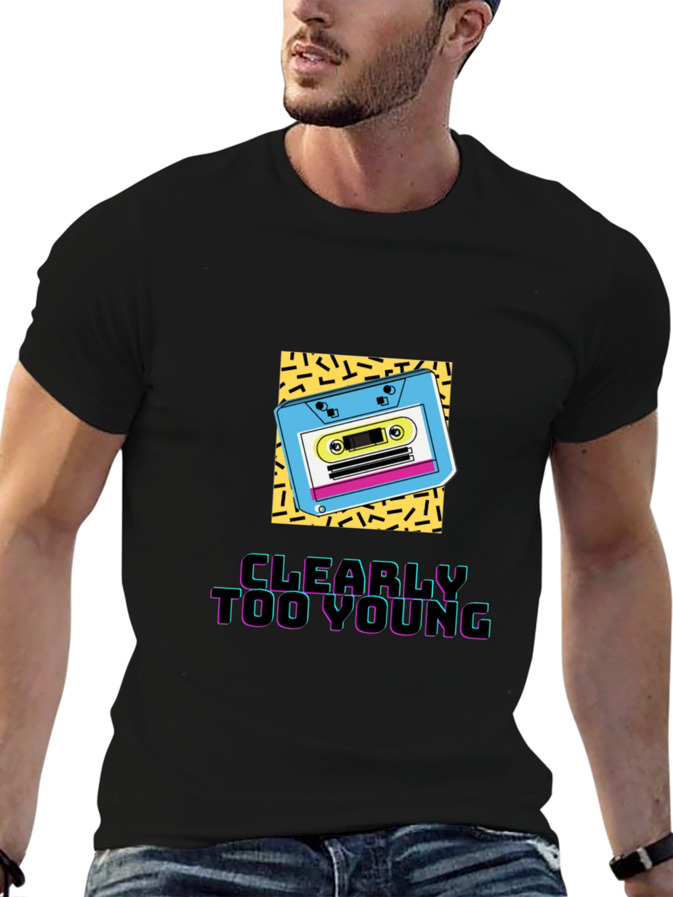Clearly Too Young Graphic Tee