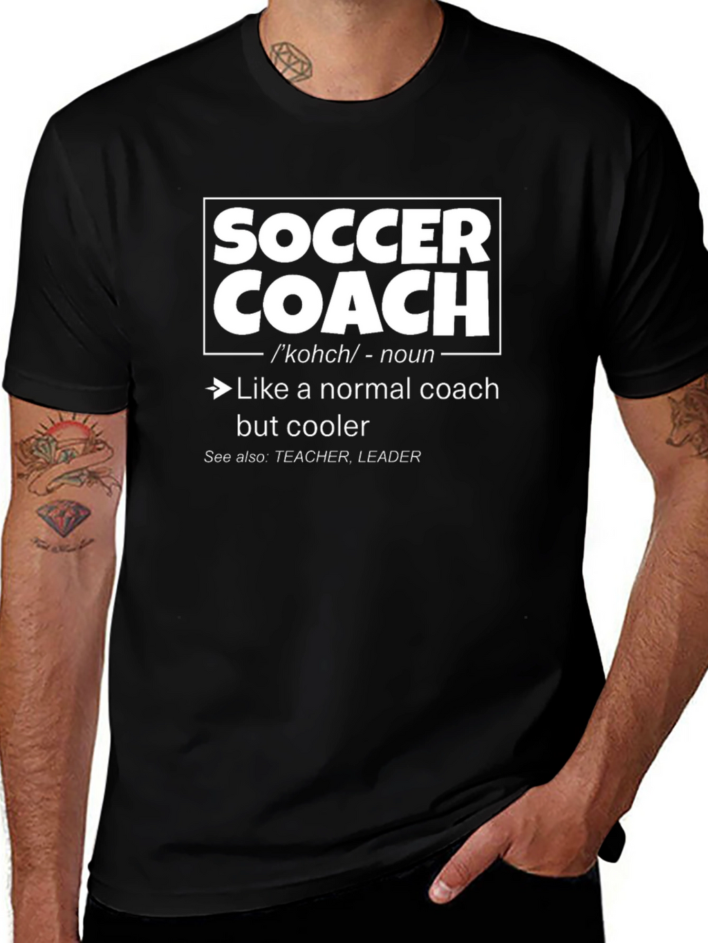 Soccer Coach Definition T-Shirt - Cool Coach Tee