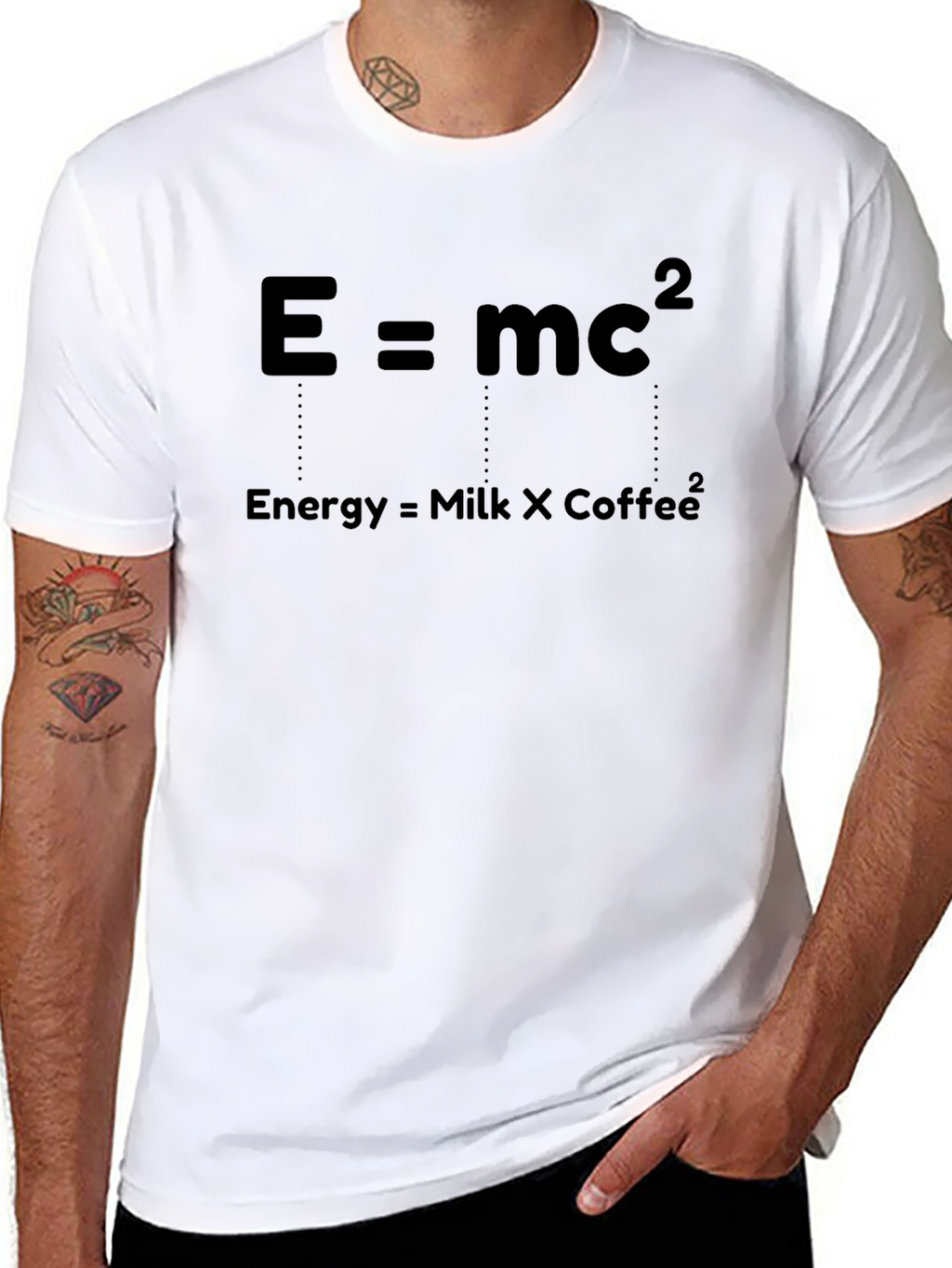Energy = Milk x Coffee Tee