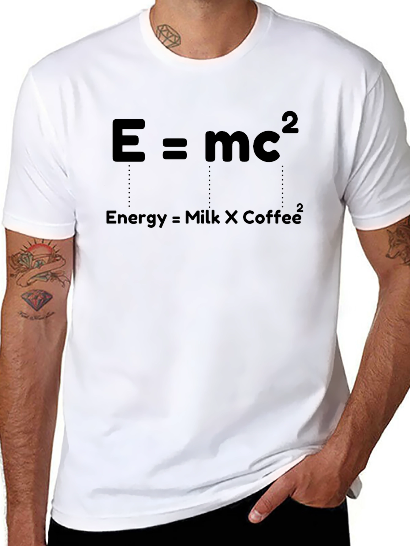Energy = Milk x Coffee Tee